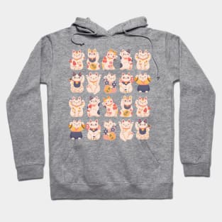 Good Luck Kitty Cats Hoodie